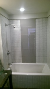 3x6 Subway tiles bathroom