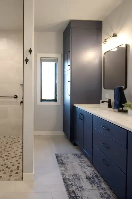 bathroom remodeling Park slope custom vanity